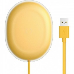 Baseus Jelly Qi Wireless Charger 15W Yellow (WXGD-0Y)