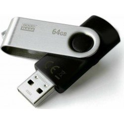 GoodRAM Twister 64GB USB 2.0 Stick Μαύρο