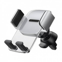 Baseus Car Mount Holder For Air Outlets Silver (SUYK000112)