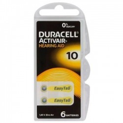 Duracell Activair Hearing Aid 10 6BL