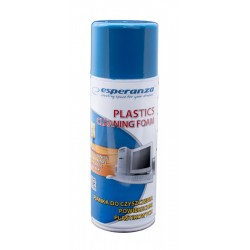 ESPERANZA Αφρός καθαρισμού ES104 για πλαστικές επιφάνειες, 400ml