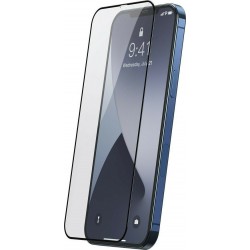 Baseus 0.23mm Full Face Tempered Glass 2τμχ Μαύρο (iPhone 13 mini)