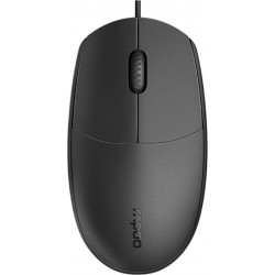 Rapoo N100 Wired Optical Mouse with 1600DPI Black