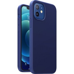 Ugreen Protective Rubber TPU Back Cover Σιλικόνης Navy Μπλε (iPhone 12 / 12 Pro)
