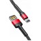 Baseus Braided USB to Lightning Cable Κόκκινο 1m (CALKLF-G91)