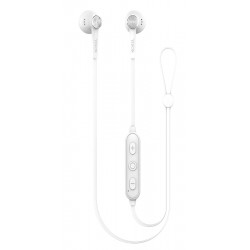 YISON bluetooth earphones E13-WH με μαγνήτη, 10mm, BT 5.0, λευκά