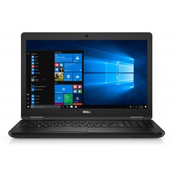 DELL Laptop Latitude E5580, i5-6440HQ, 8/256GB M.2, 15.6", Cam, REF GA
