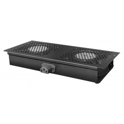 POWERTECH cooling fan για rack NETW-0008, 2x fans, 29.5x13x4cm