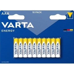 Varta Energy Αλκαλικές Μπαταρίες LR03 / AAA 10τμχ (04103 229 491)