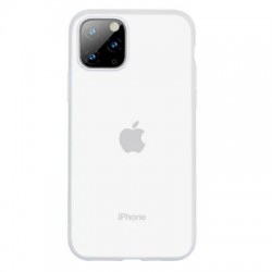 Baseus Jelly Liquid Θήκη Προστασίας Σιλικόνης για iPhone 11 Pro Λευκό (WIAPIPH58S-GD02)