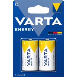 Varta Energy Αλκαλικές Μπαταρίες LR14 / C 2τμχ (04114 229 412)