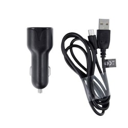maXlife MXCC-01 Car Charger 2x USB 2.4A +USB to micro USB Cable 1m (OEM0400068)