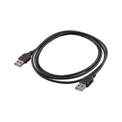 Akyga USB 2.0 Καλώδιο USB-A 2m Black (AK-USB-11)