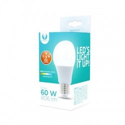 Forever Light Λάμπα LED για Ντουί E27 και Σχήμα A60 10W Φυσικό Λευκό 4500K 806lm Dimmable (RTV003629)