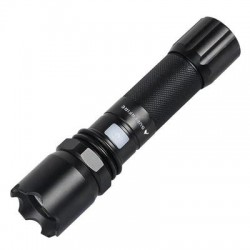 Superfire Flashlight, Rechargeable, LED, Waterproof IP44, 550lm Black (A10)