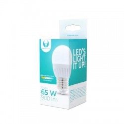 Forever Light Κεραμική Λάμπα LED για Ντουί E27 και Σχήμα G45 10W Φυσικό Λευκό 4500K 900lm (RTV003470)