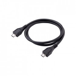 Akyga USB 2.0 Cable micro USB 60cm Black (AK-USB-17)