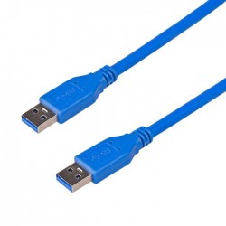 Akyga USB 3.0 Καλώδιο USB-A 2m Blue (AK-USB-14)