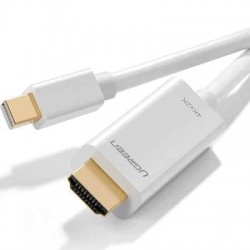 Ugreen MD101 mini DisplayPort (m) - HDMI (m) Cable 2m White (10404)