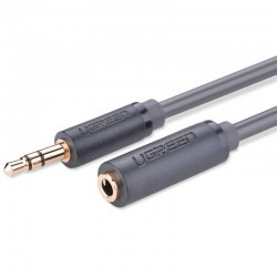 Ugreen AV124 3.5mm Jack Cable Extension 0.5m Grey (10781)