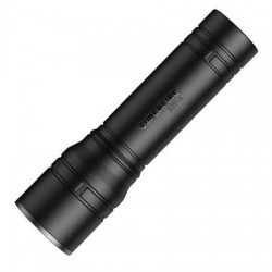Superfire Flashlight, Rechargeable, LED, Waterproof IP43, 124lm Black (S33-A)