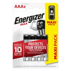 Energizer Max Αλκαλικές Μπαταρίες LR03 / AAA 8τμχ