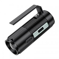 Superfire Flashlight, Rechargeable, Waterproof IP34, 800lm Black (GF03)