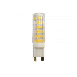 Diolamp Κεραμική Λάμπα LED για Ντουί G9 και Σχήμα Corn 7W Θερμό Λευκό 3000K 580lm (G928357WW)