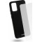 EGOBOO Tempered Glass + Case Rubber TPU Black (Samsung A02s) 
