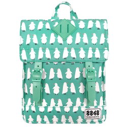 8848 BACKPACK FOR CHILDREN WITH PENGUINS PRINT